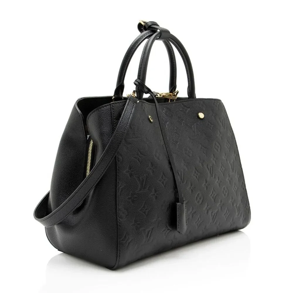 Louis Vuitton Monogram Empreinte Montaigne GM Satchel